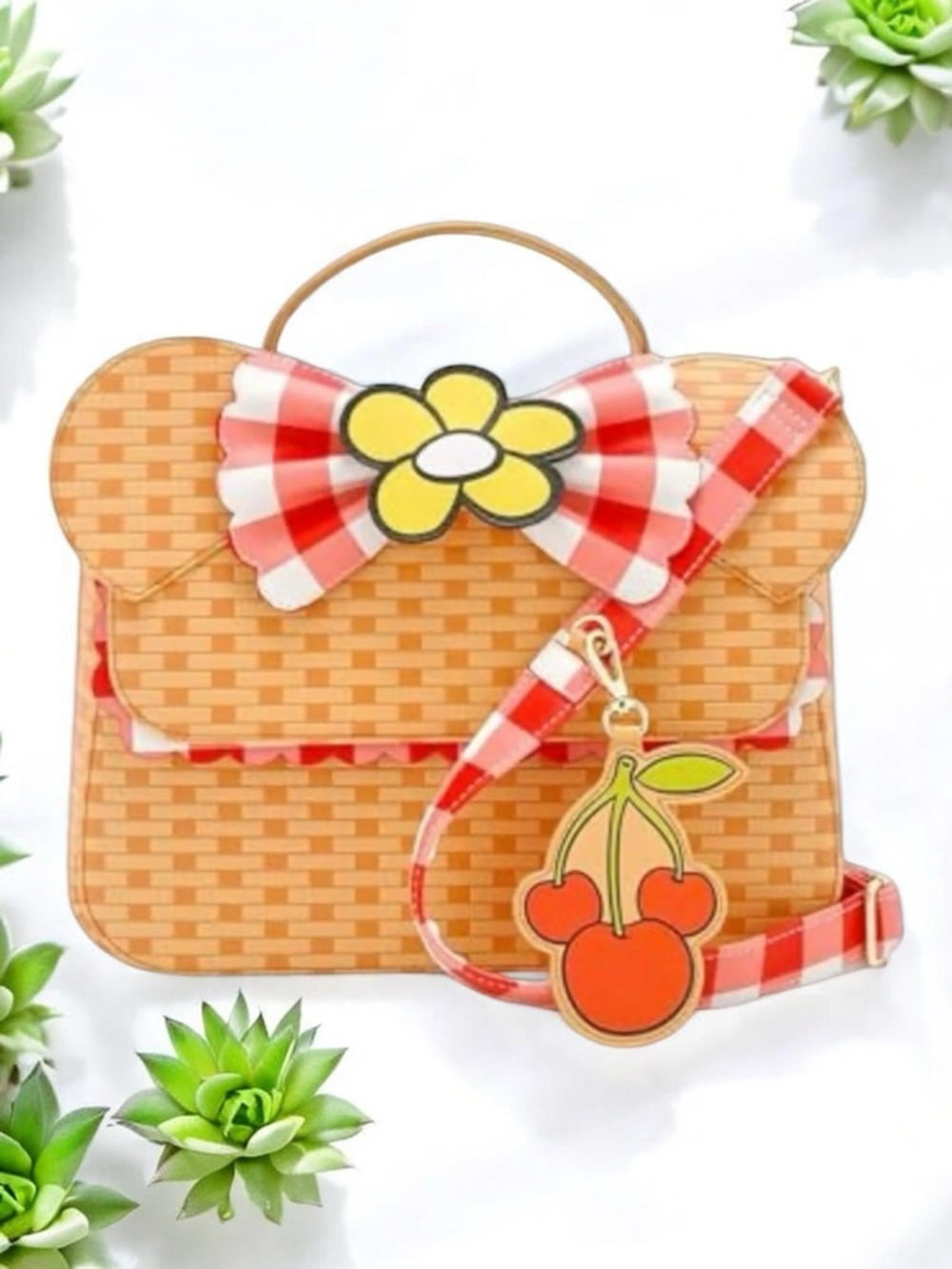 LOUNGEFLY - NWT Disney Mickey & Friends Picnic Basket